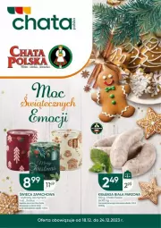Gazetka promocyjna Chata Polska - Gazetka - ważna od 24.12 do 24.12.2023 - strona 1 - produkty: Pax, Bols, Bolsius, Kiełbasa biała, Kiełbasa