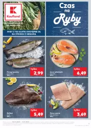 Gazetka promocyjna Kaufland - Kaufland - Gazetka - ważna od 05.02 do 05.02.2025 - strona 1 - produkty: Halibut, Pstrąg tęczowy, Tusz, Pstrąg, Dorsz