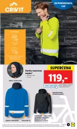 Gazetka promocyjna Lidl - GAZETKA - Gazetka - ważna od 11.03 do 11.03.2023 - strona 19 - produkty: Finish, Kurtka, Rower