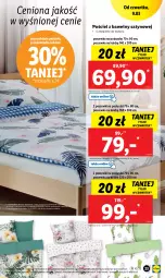 Gazetka promocyjna Lidl - GAZETKA - Gazetka - ważna od 11.03 do 11.03.2023 - strona 27 - produkty: Koc, Pościel, Poszewka, Prześcieradło