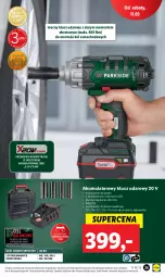 Gazetka promocyjna Lidl - GAZETKA - Gazetka - ważna od 11.03 do 11.03.2023 - strona 41 - produkty: Top, Ser, Warka, Klucz udarowy, Akumulator