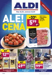 Gazetka promocyjna Aldi - ALE! CENA w ALDI - Gazetka - ważna od 31.01 do 31.01.2021 - strona 1 - produkty: Mięso mielone, Ser, Mięsne specjały, Kurtka, Szlifierka, Mięso, Einhell