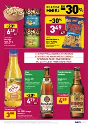 Gazetka promocyjna Aldi - ALE! CENA w ALDI - Gazetka - ważna od 31.01 do 31.01.2021 - strona 23 - produkty: Piwa, Piwo, Pistacje, Sok, Gin, Gra, Ananas, Chrupki, Tera, Lorenz, Monster Munch, Mango, Hortex