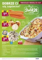 Gazetka promocyjna Aldi - ALE! CENA w ALDI - Gazetka - ważna od 31.01 do 31.01.2021 - strona 3 - produkty: Piec, Cebula, Sos, Sól, Rum, Czosnek, Kawa, Ziemniaki, Plasterki, Pieprz, Zapiekanka, Boczek, Pieczarki krojone, Piekarnik, Woda, Olej