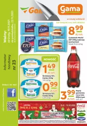 Gazetka promocyjna Gama - Gazetka Gama - Gazetka - ważna od 22.11 do 22.11.2021 - strona 1 - produkty: Piec, O nas, Czekolada, Napój gazowany, Napój, Fa