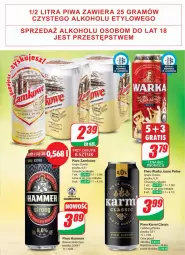 Gazetka promocyjna Dino - Gazetka 36 / 2024 - Gazetka - ważna od 10.09 do 10.09.2024 - strona 47 - produkty: Piwo, Warka, Carlsberg, Karmi