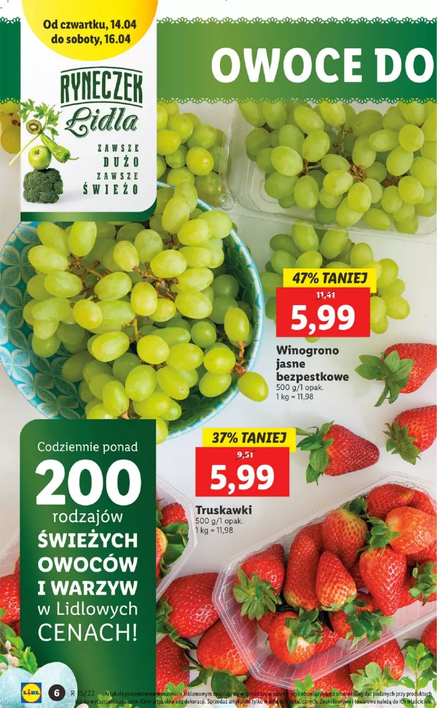 Gazetka promocyjna Lidl - GAZETKA - ważna 14.04 do 16.04.2022 - strona 6 - produkty: Wino