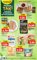 Gazetka promocyjna Lidl - GAZETKA - Gazetka - ważna od 16.04 do 16.04.2022 - strona 40 - produkty: Sałatka, Parówki, Pasztet, Sałat, Tarczyński, Pieprz, Alpro, Napój, Kiełbasa, Kebab, Lisner