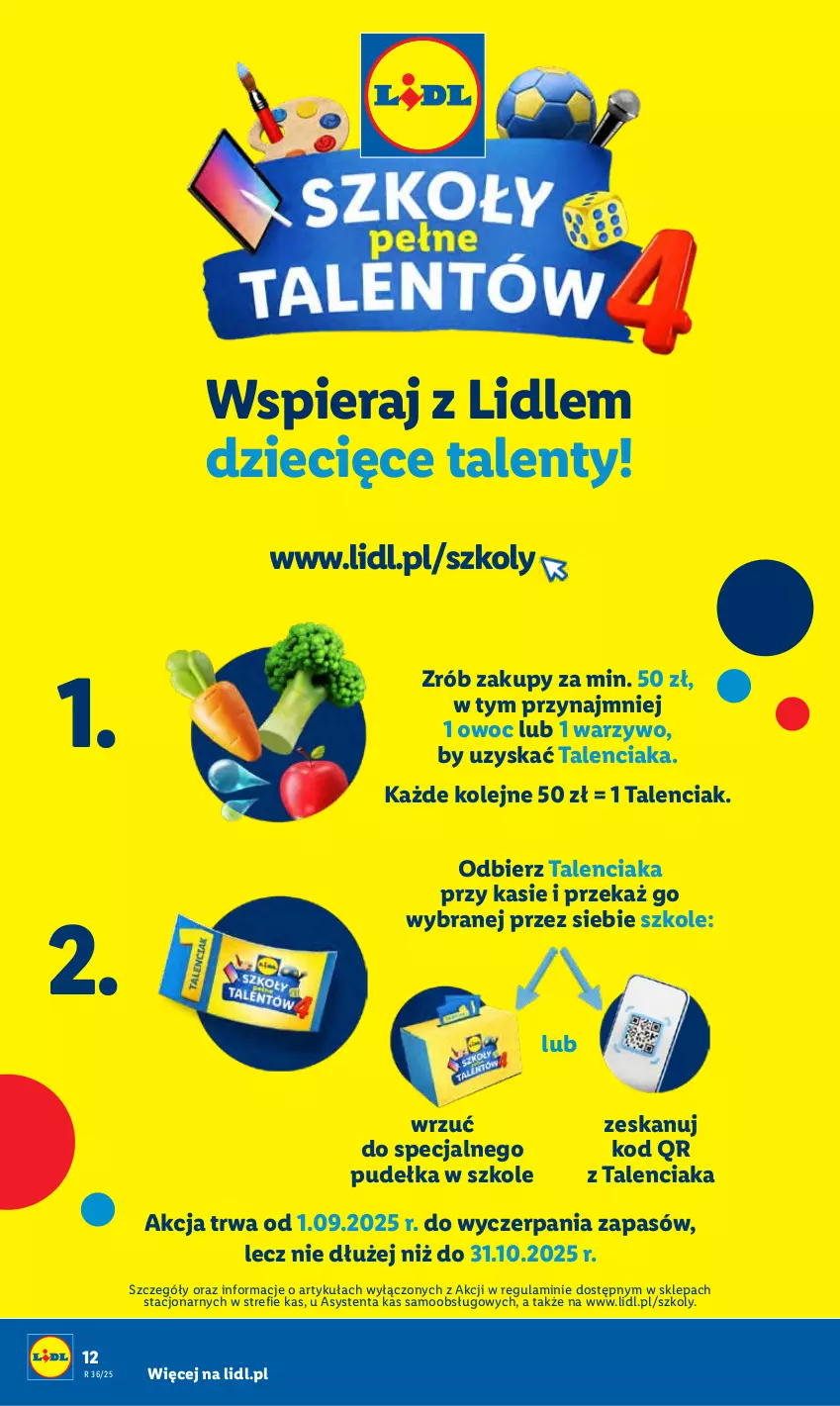 Gazetka promocyjna Lidl - GAZETKA - ważna 04.09 do 06.09.2025 - strona 18 - produkty: Dzieci, Olej