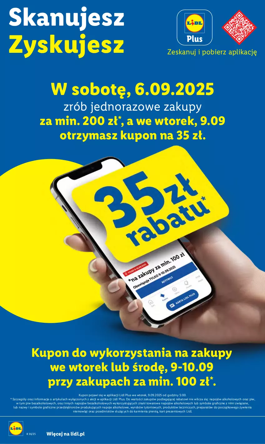 Gazetka promocyjna Lidl - GAZETKA - ważna 04.09 do 06.09.2025 - strona 2 - produkty: Gra, Karmi, Napoje, Znicz