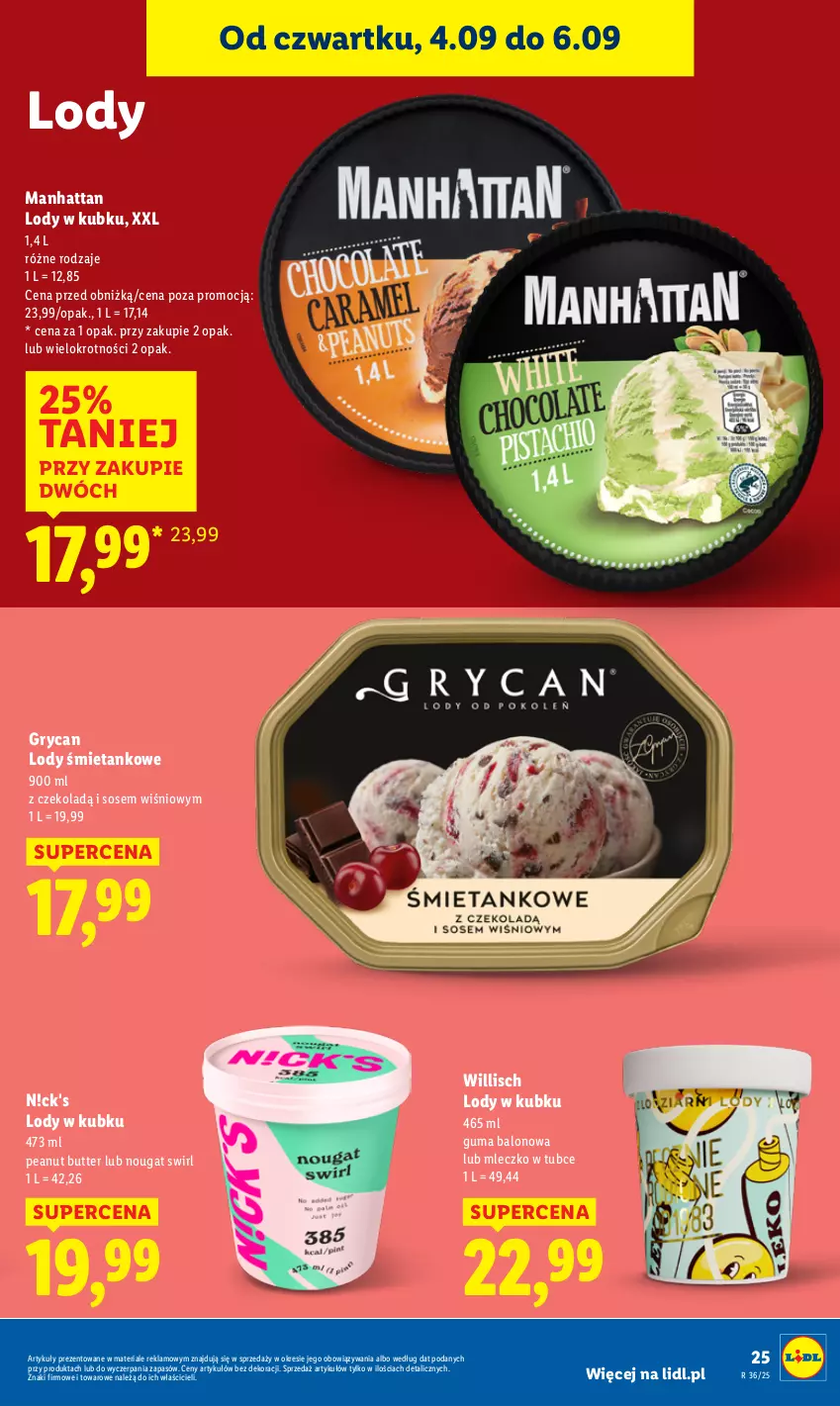 Gazetka promocyjna Lidl - GAZETKA - ważna 04.09 do 06.09.2025 - strona 33 - produkty: Gry, Lody, Mleczko, Sos