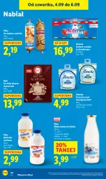 Gazetka promocyjna Lidl - GAZETKA - Gazetka - ważna od 06.09 do 06.09.2025 - strona 32 - produkty: Ser topiony, Top, Ser, Maślanka, Danone, Actimel, Serek, Pilos, Serek twarogowy, Rolnik, Almette, Mleko