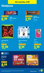 Gazetka promocyjna Lidl - GAZETKA - Gazetka - ważna od 06.09 do 06.09.2025 - strona 37 - produkty: Mleczko, Tonik, Baton, Amica, Brownie