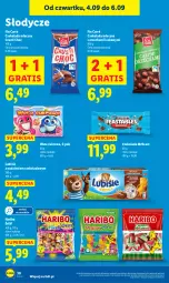 Gazetka promocyjna Lidl - GAZETKA - Gazetka - ważna od 06.09 do 06.09.2025 - strona 38 - produkty: Lubisie, Gra, Rust, Wata cukrowa, Czekolada mleczna, Czekolada, Haribo