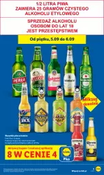 Gazetka promocyjna Lidl - GAZETKA - Gazetka - ważna od 06.09 do 06.09.2025 - strona 5 - produkty: Piwa
