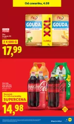 Gazetka promocyjna Lidl - GAZETKA - Gazetka - ważna od 06.09 do 06.09.2025 - strona 9 - produkty: Ser, Coca-Cola, Pilos, Fanta, Gouda, Sprite, Fa