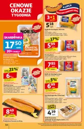 Gazetka promocyjna Auchan - NA LATO JAK ZNALAZŁ Hipermarket - Gazetka - ważna od 09.07 do 09.07.2025 - strona 14 - produkty: Polędwica, Sos, Gra, Hot dog, Bułki do hot dogów, Lisner