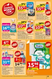 Gazetka promocyjna Auchan - NA LATO JAK ZNALAZŁ Hipermarket - Gazetka - ważna od 09.07 do 09.07.2025 - strona 19 - produkty: Domestos, Rum, Coccolino, Papier, Finish, Tablet, Cillit Bang, Zmywarki, Pianka do czyszczenia, Kapsułki do prania, LG