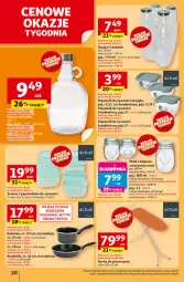 Gazetka promocyjna Auchan - NA LATO JAK ZNALAZŁ Hipermarket - Gazetka - ważna od 09.07 do 09.07.2025 - strona 20 - produkty: Ser, Deska do prasowania, Pojemnik, Patelnia, Rondel