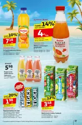 Gazetka promocyjna Auchan - NA LATO JAK ZNALAZŁ Hipermarket - Gazetka - ważna od 09.07 do 09.07.2025 - strona 35 - produkty: Sok pomarańczowy, Sok, Gra, Napój energetyczny, Tiger, Tymbark, Owoce, Napój, Nektar, Grejpfrut, Hortex