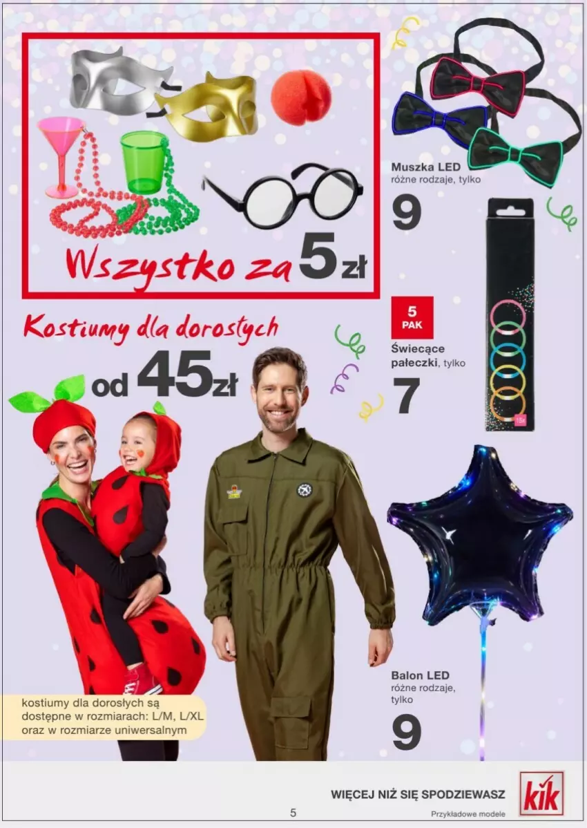 Gazetka promocyjna Kik - ważna 13.01 do 19.01.2025 - strona 18 - produkty: Kostium, Mus