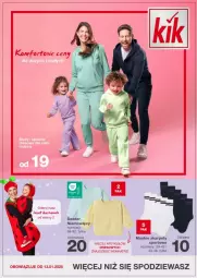 Gazetka promocyjna Kik - Gazetka - ważna od 19.01 do 19.01.2025 - strona 1 - produkty: Sweter, Por, Karp, Dres, Sport