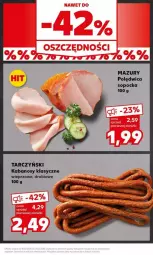 Gazetka promocyjna Kaufland - Gazetka - ważna od 21.02 do 21.02.2024 - strona 14 - produkty: Polędwica, Tarczyński, Kabanos