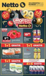 Gazetka promocyjna Netto - Gazetka - ważna od 16.10 do 16.10.2024 - strona 1 - produkty: Piwa, Piwo, Gra, Jaja, Kosz, Miód, Harnaś, Nektar, Kokos
