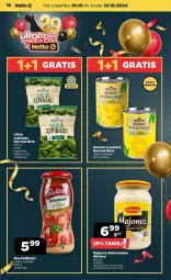 Gazetka promocyjna Netto - Gazetka - ważna od 16.10 do 16.10.2024 - strona 10 - produkty: Majonez, Sos, Winiary, Pudliszki, Szpinak