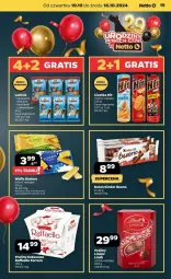 Gazetka promocyjna Netto - Gazetka - ważna od 16.10 do 16.10.2024 - strona 11 - produkty: Kinder Bueno, Praliny, Raffaello, Ferrero, Baton, Kinder, Lindt, Kokos, LG, Fa