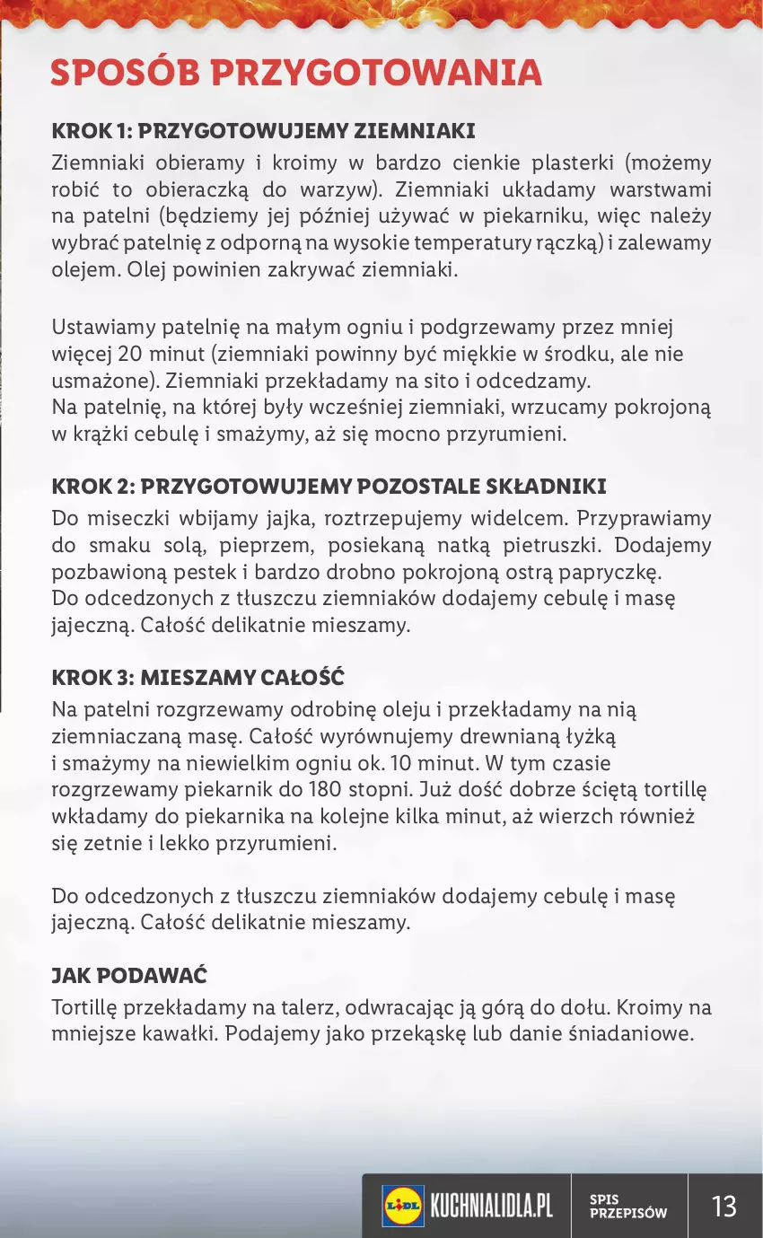 Gazetka promocyjna Lidl - KATALOG ANDALUZJA - ważna 20.06 do 25.06.2022 - strona 13 - produkty: Danio, Kawa, Olej, Piekarnik, Pieprz, Plasterki, Por, Rum, Sito, Sok, Stek, Talerz, Top, Ziemniaki