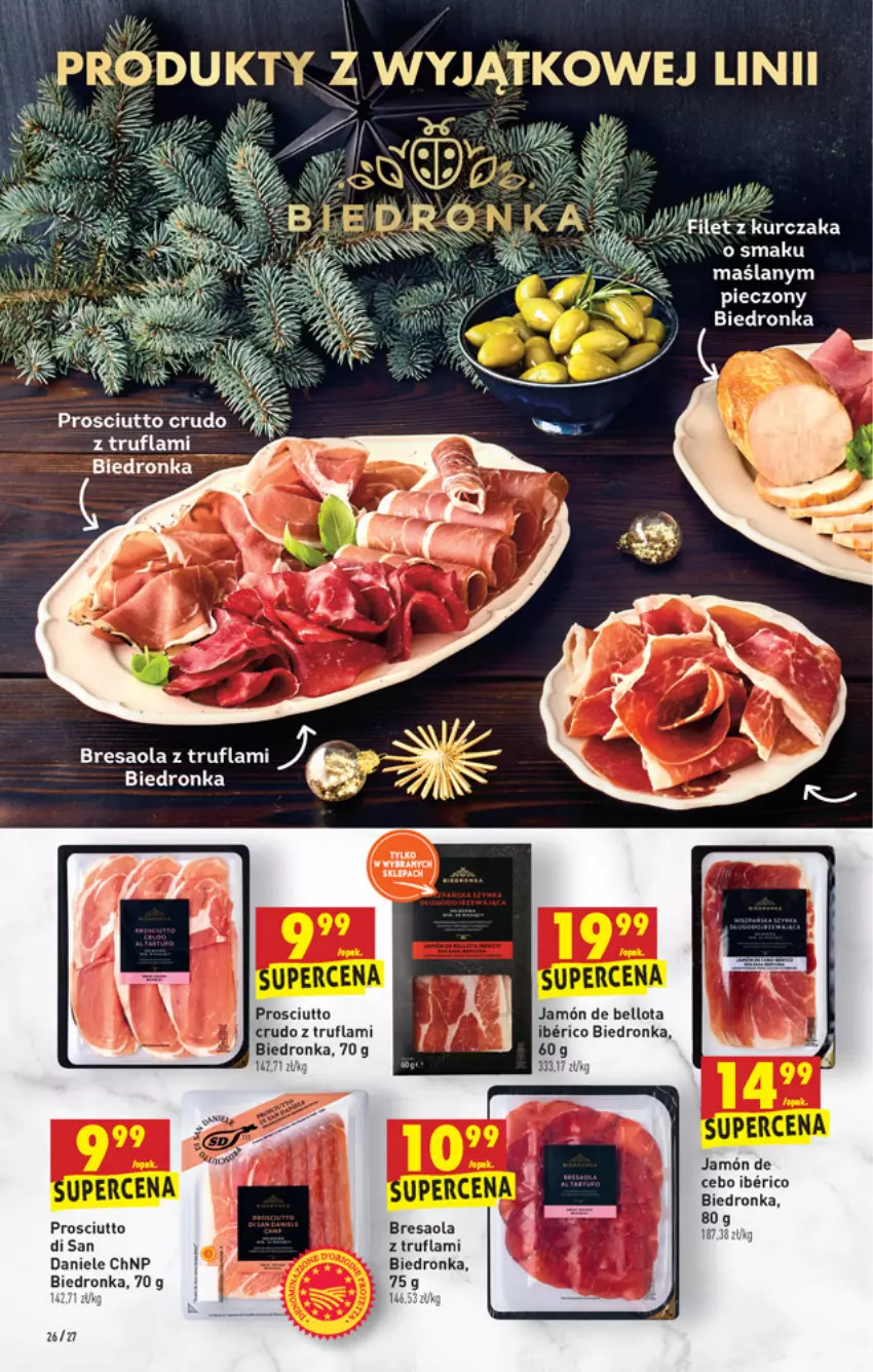 Gazetka promocyjna Biedronka - W tym tygodniu PM - ważna 09.12 do 15.12.2021 - strona 26 - produkty: Bell, Bresaola, Piec, Prosciutto