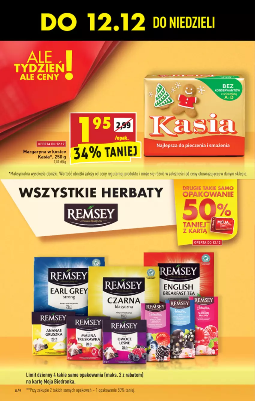 Gazetka promocyjna Biedronka - W tym tygodniu PM - ważna 09.12 do 15.12.2021 - strona 8 - produkty: Kasia, Margaryna