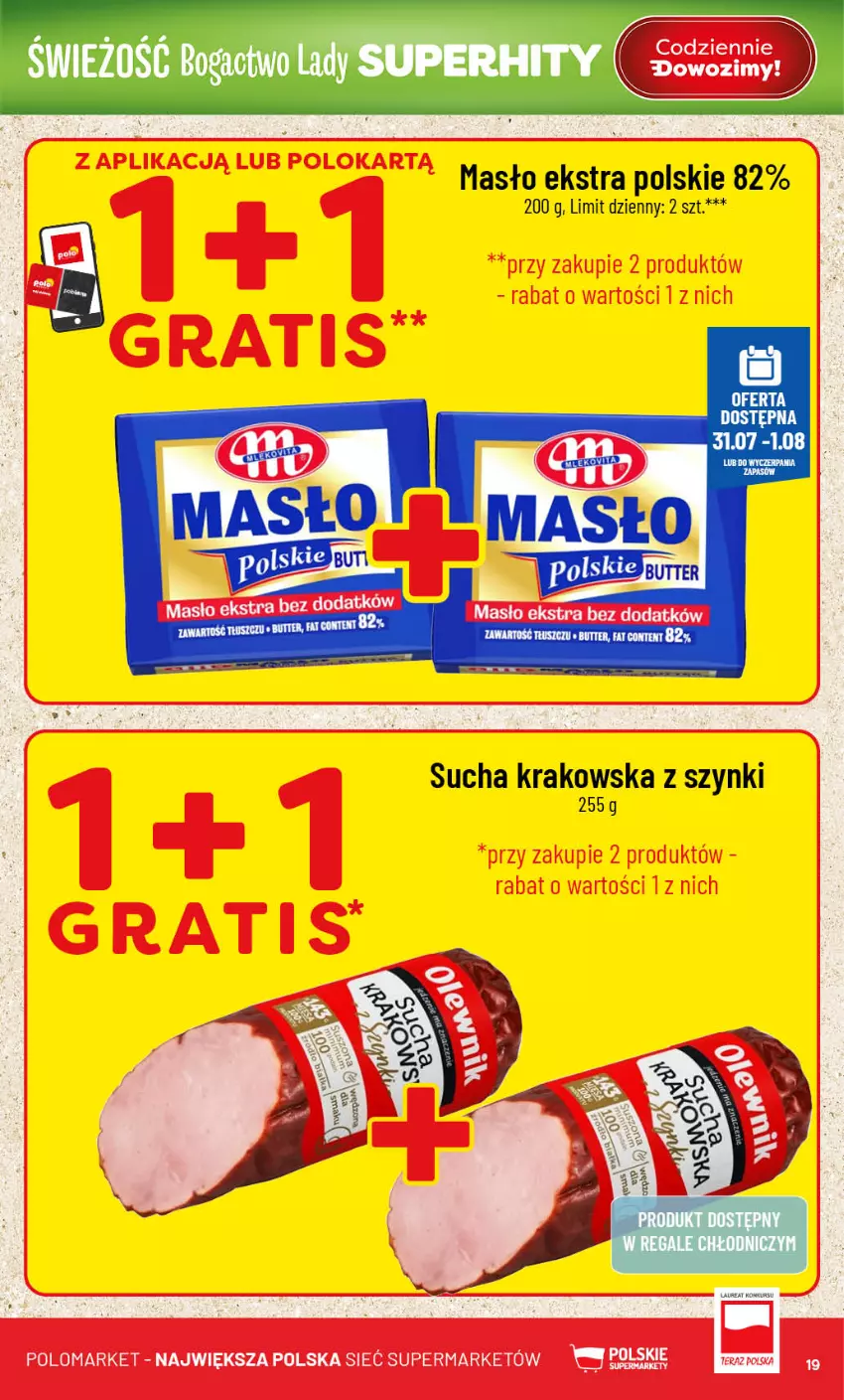 Gazetka promocyjna PoloMarket - Gazetka POLOmarket - ważna 29.07 do 04.08.2026 - strona 19 - produkty: Masło