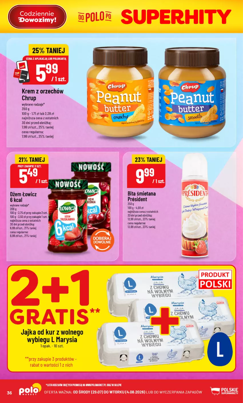 Gazetka promocyjna PoloMarket - Gazetka POLOmarket - ważna 29.07 do 04.08.2026 - strona 36 - produkty: Dżem, Fa