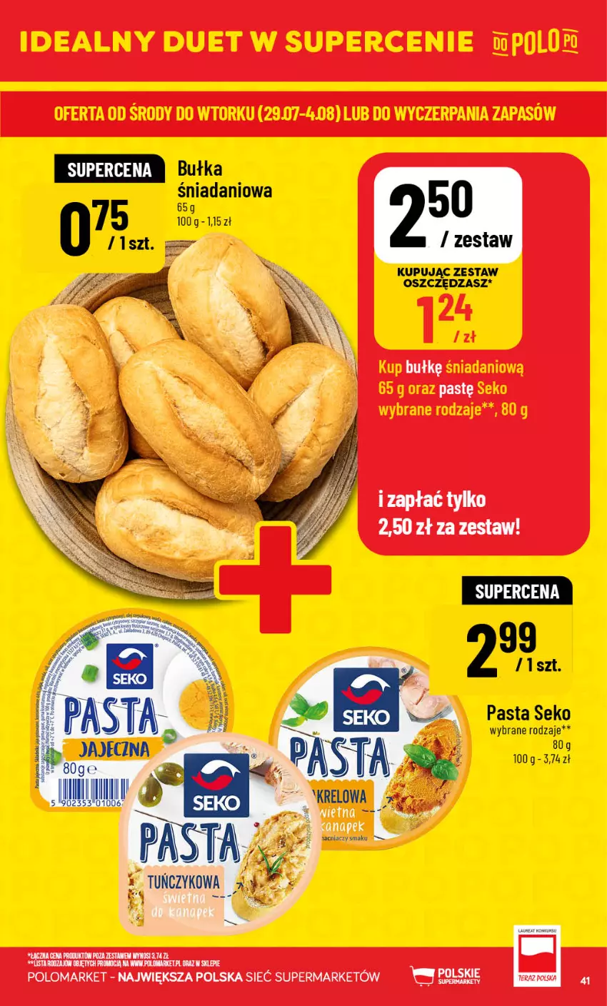 Gazetka promocyjna PoloMarket - Gazetka POLOmarket - ważna 29.07 do 04.08.2026 - strona 41 - produkty: Danio, SEKO, Tera
