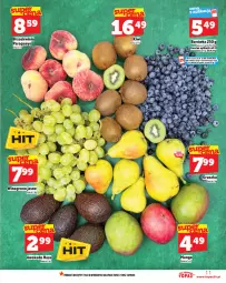 Gazetka promocyjna Topaz - Gazetka - Gazetka - ważna od 27.08 do 27.08.2025 - strona 11 - produkty: Top, Por, Borówka, Kiwi, Wino, Mango, Fa