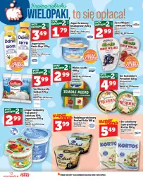 Gazetka promocyjna Topaz - Gazetka - Gazetka - ważna od 27.08 do 27.08.2025 - strona 12 - produkty: Mozzarella, Serek wiejski, Top, Sok, Ser, Danone, Sokołów, Jogurt, Sałat, Serek, Camembert, Pudding, Galbani, Danio, Jogurt pitny, Mleko zsiadłe, Mleko