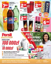 Gazetka promocyjna Topaz - Gazetka - Gazetka - ważna od 27.08 do 27.08.2025 - strona 23 - produkty: Gin, Gry, 7up, Kaktus, Persil, Mirinda, Coca-Cola, Pepsi, Tiger, Mola, Syrop, Mango, Napój, Fa