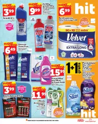 Gazetka promocyjna Topaz - Gazetka - Gazetka - ważna od 27.08 do 27.08.2025 - strona 25 - produkty: Top, Gra, Cif, Papier, Kret, Velvet, Silan, Mleczko, Płyn do płukania, Ręcznik, Presto, Rolki, Vanish