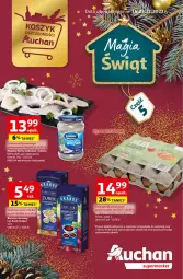 Gazetka promocyjna Auchan - Gazetka Magia Świąt Część 5 Supermarket Auchan - Gazetka - ważna od 23.12 do 23.12.2023 - strona 1 - produkty: Krakus