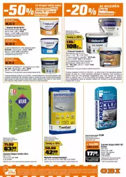 Gazetka promocyjna Obi - Gazetka - ważna od 22.04 do 22.04.2025 - strona 5 - produkty: Mop, Wylewka samopoziomująca, Geoflex, Rama, Klej, Farba lateksowa, Tran, Tarta, Prima, Dekoral, Farba akrylowa, Dulux, Fa