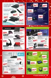 Gazetka promocyjna Auchan - Znane i lubiane Marki - Gazetka - ważna od 12.12 do 12.12.2021 - strona 29 - produkty: Sok, Por, Gry, Gra, Telefon, Przewód, Pendrive, Słuchawki, Klawiatura, Głośnik, Mikrofon, Podkładka, Kamera, Głośnik bluetooth, Router, Mysz, Słuchawki gamingowe, Powerbank, Obraz, Lampa, PLATINET, Podkład, Intel, Listwa, Fa