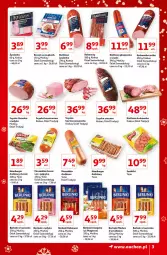 Gazetka promocyjna Auchan - Znane i lubiane Marki - Gazetka - ważna od 12.12 do 12.12.2021 - strona 3 - produkty: Kurczak, Krakus, Ser, Hamburger, Serdelki, Szynka konserwowa, Szynka, Burger, Morliny, Boczek, Kiełbasa głogowska, Kabanos, Kiełbasa, Berlinki