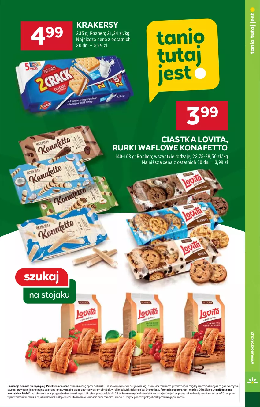 Gazetka promocyjna Stokrotka - Market - ważna 03.10 do 09.10.2024 - strona 9 - produkty: Ciastka, HP, Krakersy, Lovi, Rurki