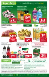 Gazetka promocyjna Stokrotka - Market - Gazetka - ważna od 09.10 do 09.10.2024 - strona 19 - produkty: Piwa, Piwo, Tchibo, Banany, JBL, Gra, Telefon, Szynka wieprzowa, Persil, Kawa, Dres, Szynka, Silan, Znicz, Masło, Mleko, HP