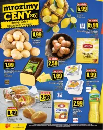 Gazetka promocyjna Topaz - Gazetka - Gazetka - ważna od 06.09 do 06.09.2023 - strona 2 - produkty: Piec, Kujawski, Top, Ser, Lipton, Gouda, Herbata, Olej, Bułka