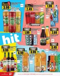 Gazetka promocyjna Topaz - Gazetka - Gazetka - ważna od 06.09 do 06.09.2023 - strona 20 - produkty: Top, Sok, Coca-Cola, Tera, Tiger, Hellena, Kubuś, Napój niegazowany, Wosana, Napój, Herbapol, Hortex