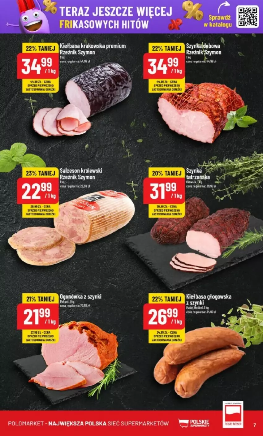 Gazetka promocyjna PoloMarket - ważna 08.01 do 14.01.2025 - strona 48 - produkty: Kiełbasa, Królewski, Ogonówka, Salceson