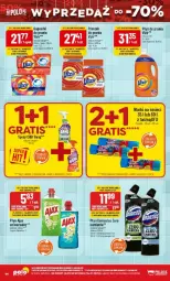 Gazetka promocyjna PoloMarket - Gazetka - ważna od 14.01 do 14.01.2025 - strona 39 - produkty: Płyn do prania, Domestos, BIC, Ajax, Worki na śmieci, Cillit Bang, Tran, Vizir, Worki na śmiec, Kapsułki do prania